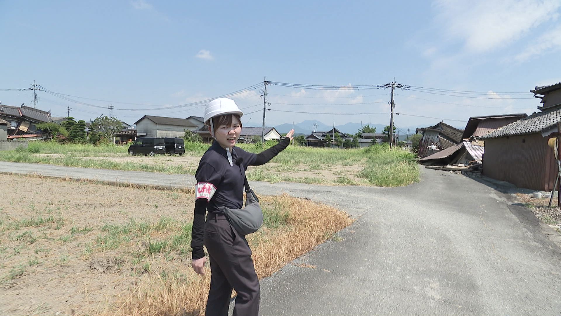 熊本出身のUHB福岡百 記者