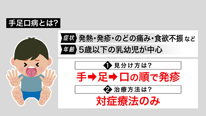 5歳以下の乳幼児の感染が多い