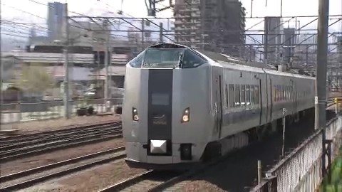 JR北海道の特急カムイ(資料)