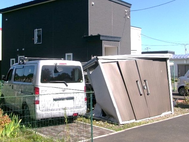 事故があった現場(提供:道警)