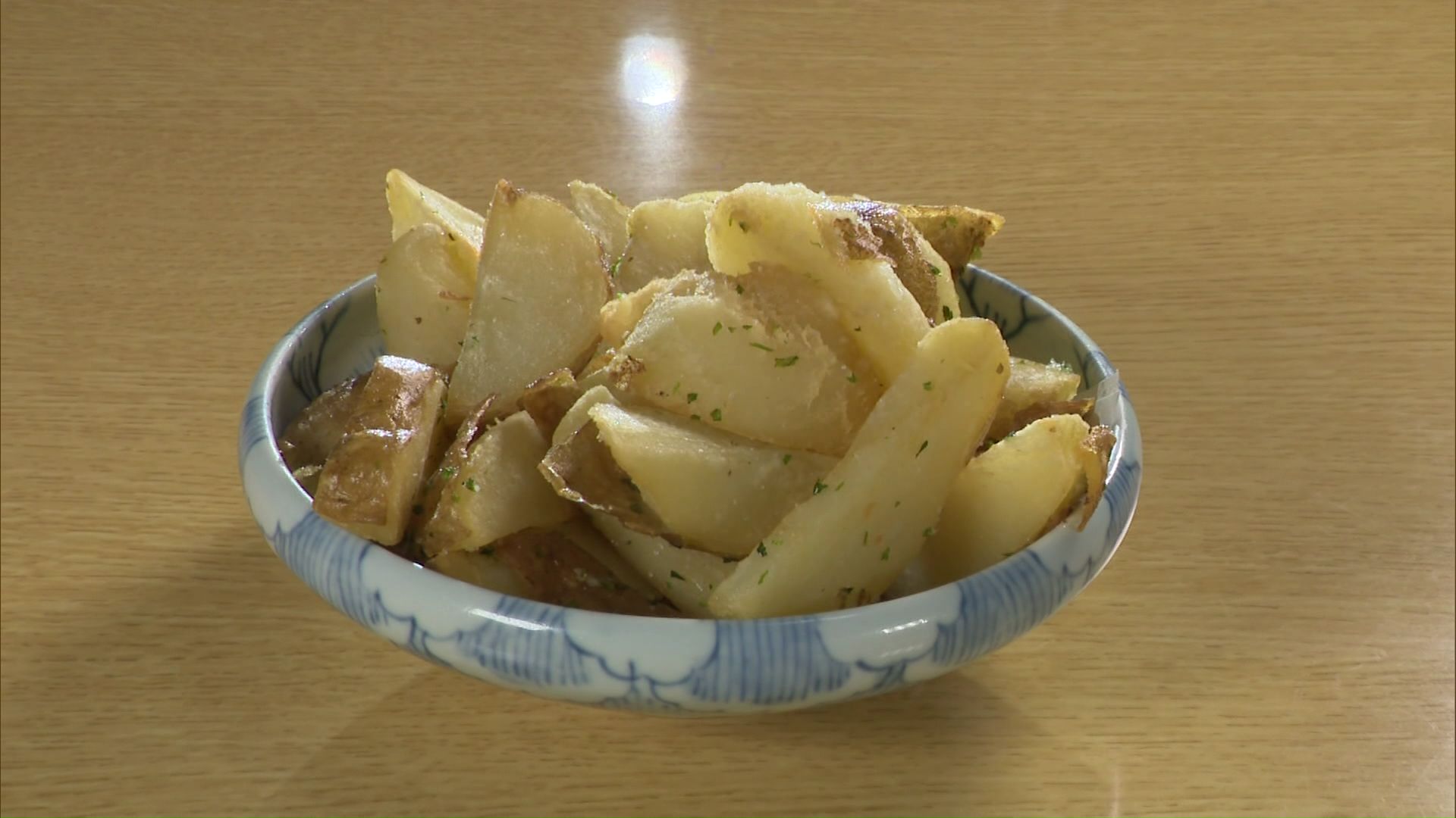 「今金男しゃく」を使ったポテトフライ