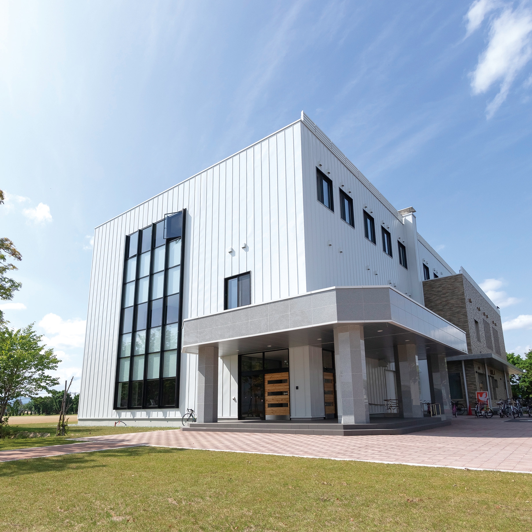 大学のキャンパス(提供:名寄市立大学)