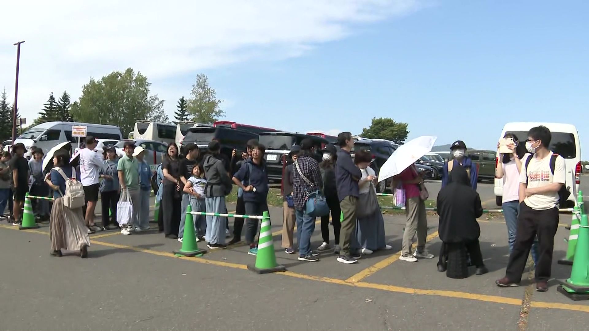 9月18日は開始わずか10分で配布終了となった無料の焼きサンマ(札幌市豊平区:さっぽろ羊ケ丘展望台)