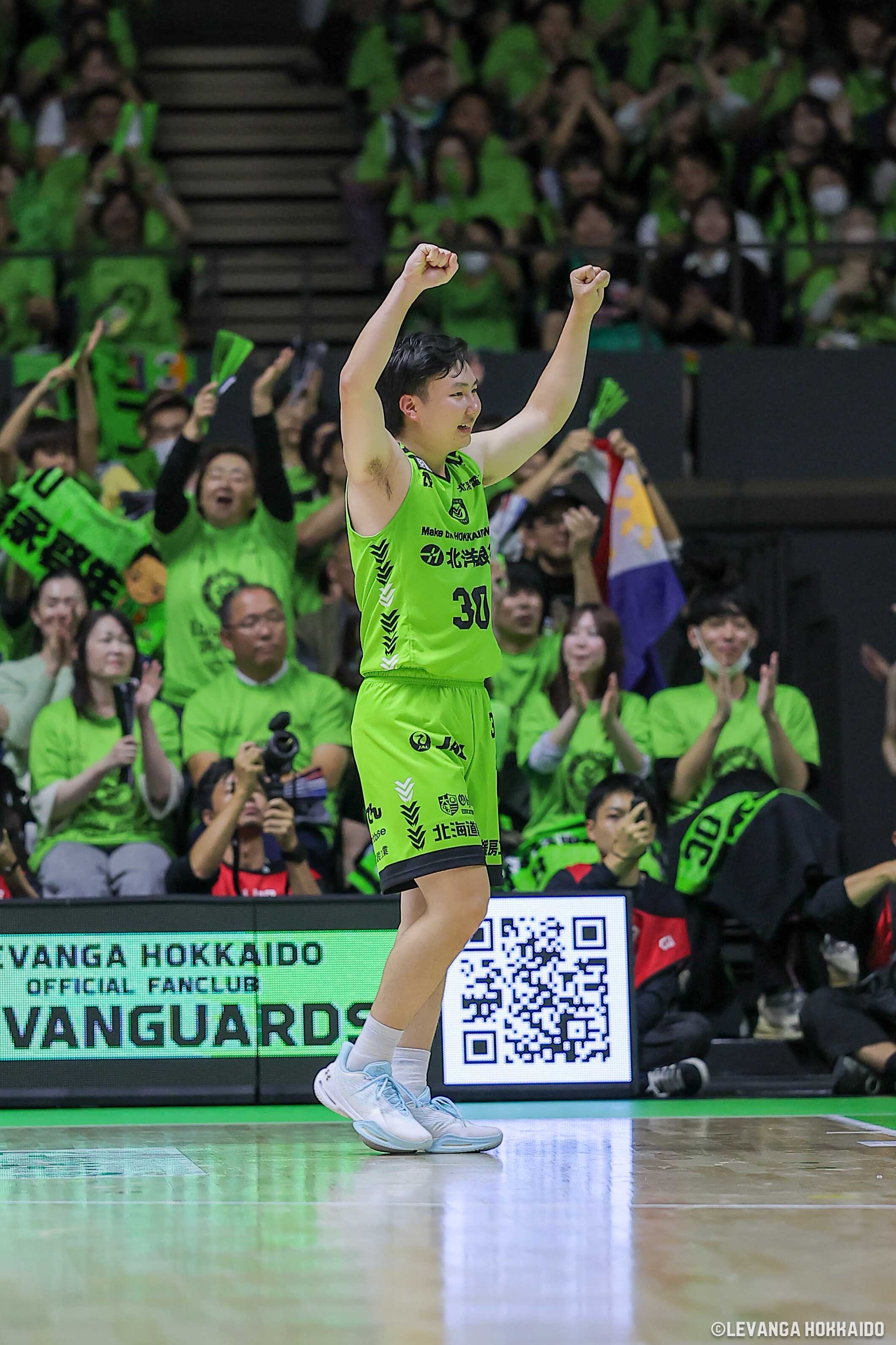 【レバンガ北海道】開幕戦7季ぶり勝利　富永啓生キャリアハイ41得点