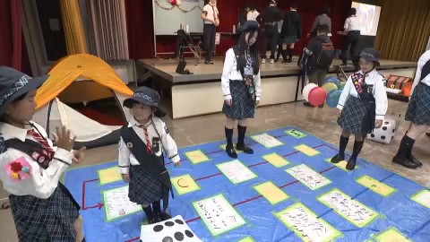 幼稚園児から高校生までのガールスカウトが参加
