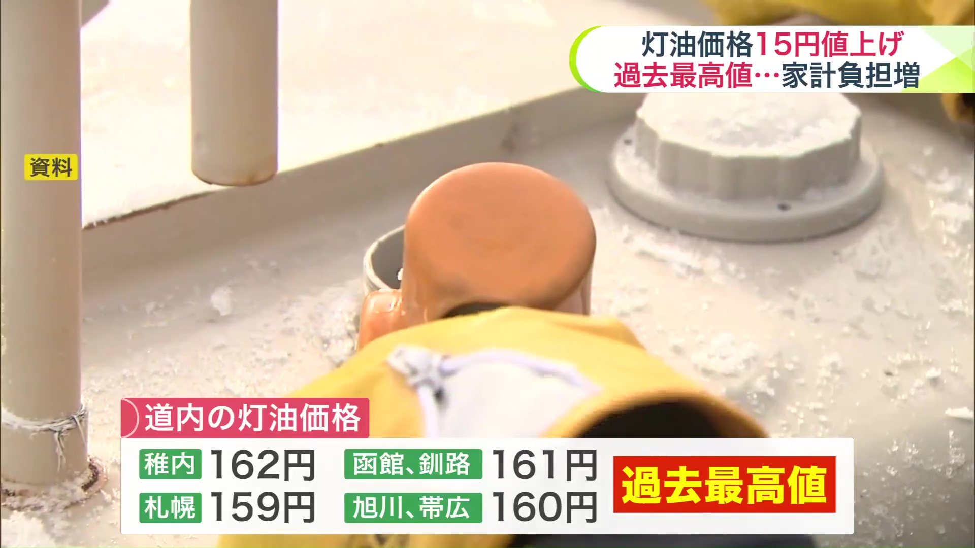 北海道内各地で