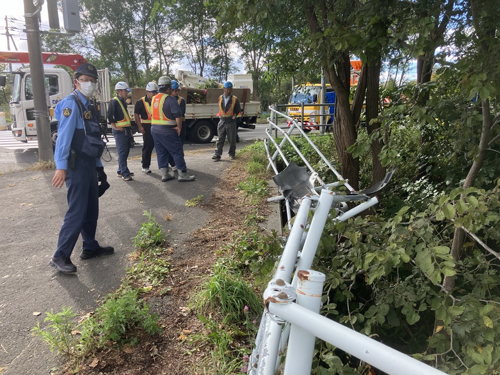 事故があった現場
