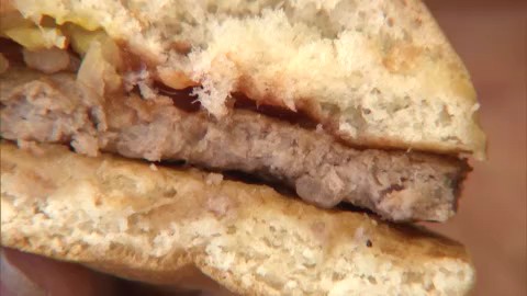 マクドナルドのハンバーガー(資料)