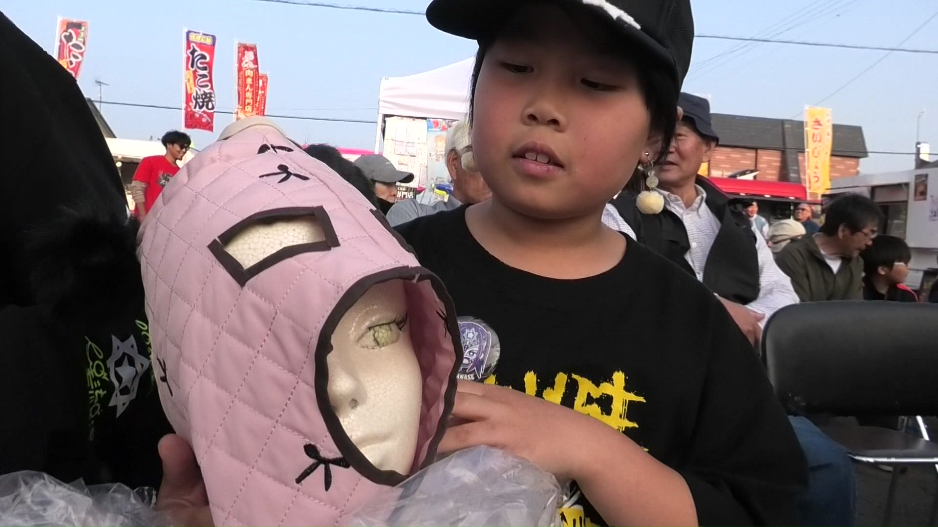 会場には小さなファンの姿も