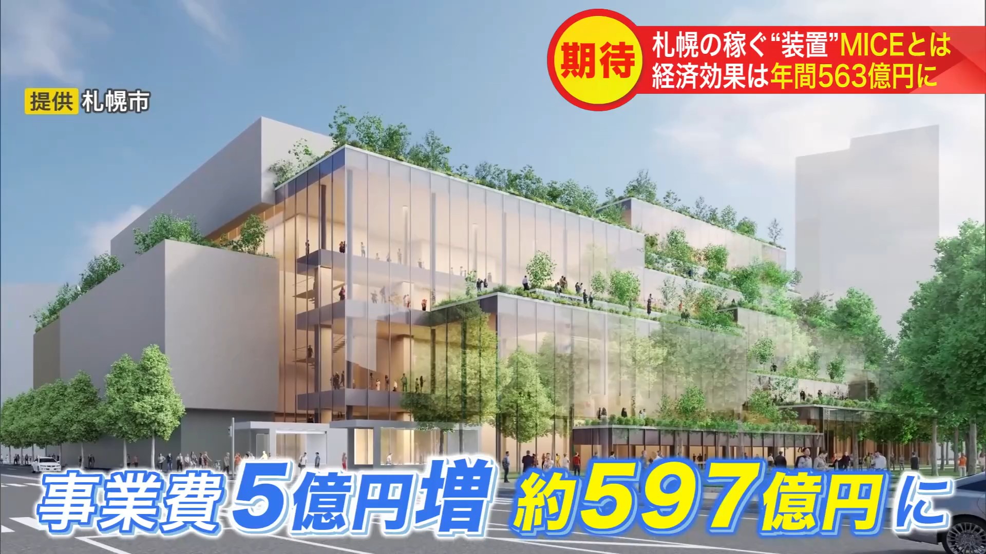 2033年度に開業へ 札幌が変わる!(提供:札幌市)