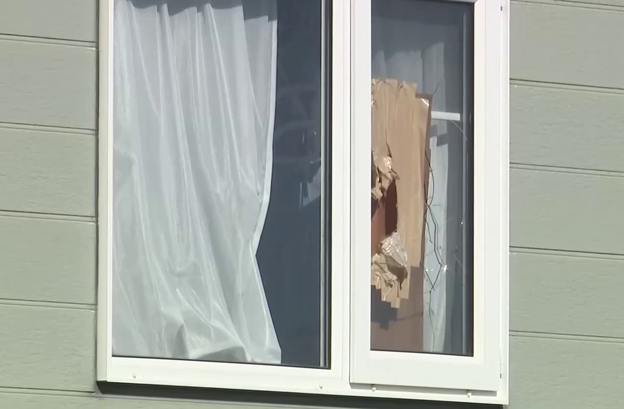 遺体が見つかった現場の住宅(小樽市見晴町)