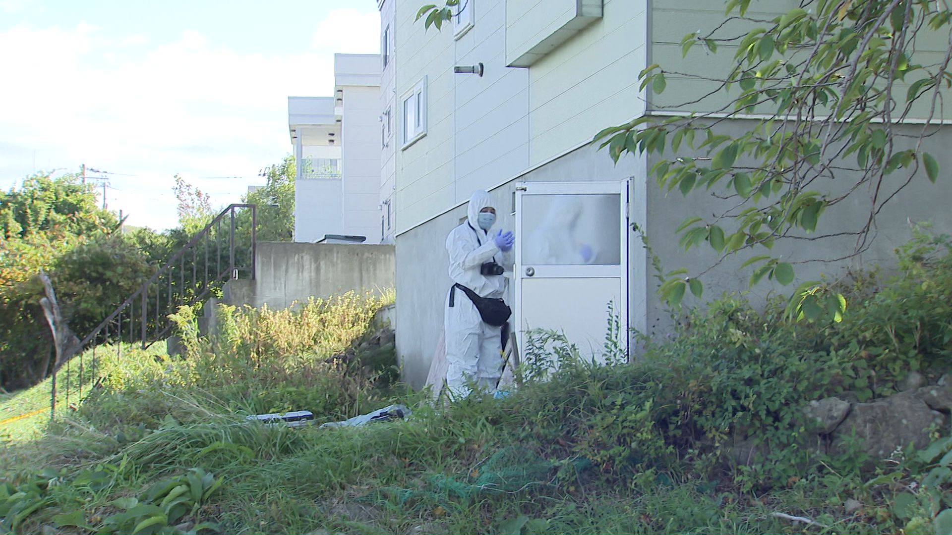 遺体は施錠された地下の物置で発見（小樽市見晴町）