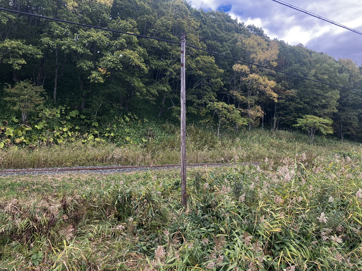 悪質な行為が確認された現場（提供：JR北海道）