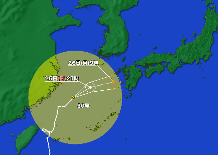 台風30号