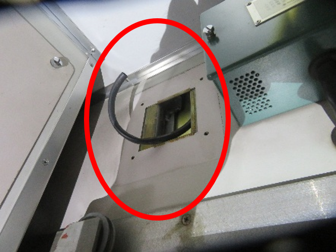 被害にあったスピーカー(通常の状態)=提供:JR北海道