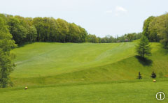 HOLE No.3 368ヤード　PAR4