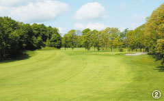 HOLE No.8 327ヤード　PAR4