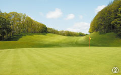 HOLE No.10 392ヤード　PAR4