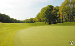 HOLE No.15 400ヤード　PAR4