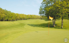 HOLE No.16 364ヤード　PAR4