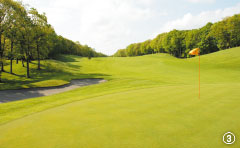 HOLE No.18 555ヤード　PAR5